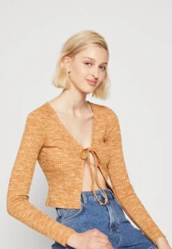 Even&Odd Maglietta A Manica LungaOrange Donna T-shirt E Top EV421D24T-H11 -Even&Odd 01bc6da12ae24e639913b5933465e174