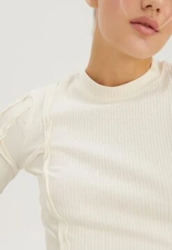 Even&Odd Maglietta A Manica LungaOff-White Donna T-shirt E Top EV421D24O-A11 -Even&Odd 05a6051087014f5c8d5920d53bc3e49e