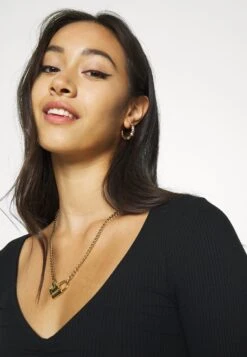 Even&Odd Maglietta A Manica LungaBlack Donna T-shirt E Top EV421D1H5-Q11 -Even&Odd 0f7509d9956f44d6be2c4bc3db307369