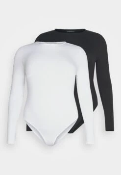 2 PackMaglietta A Manica LungaBlack/White Donna T-shirt E Top EVB21D06A-Q11 -Even&Odd 13014a999a514d7895cb1f2bc257ca48