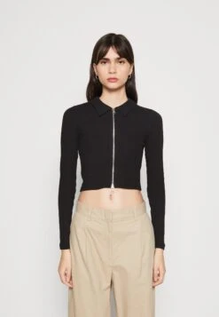 Even&Odd Maglietta A Manica LungaBlack Donna T-shirt E Top EV421D24Z-Q11