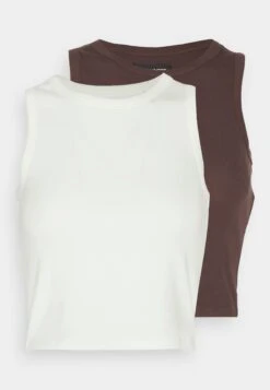 Even&Odd 2 PackTopOff-White/Dark Brown Donna T-shirt E Top EV421D1BI-A12 9 Even&Odd 2 PackTopOff-White/Dark Brown Donna T-shirt E Top EV421D1BI-A12 -Even&Odd 1a662c03c9ca4391bf46d334450df621