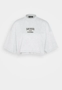 Even&Odd T-Shirt Con StampaMottled Light Grey Donna T-shirt E Top EV421D256-C11 -Even&Odd 1d931c94221d41e99562e24c34507b62