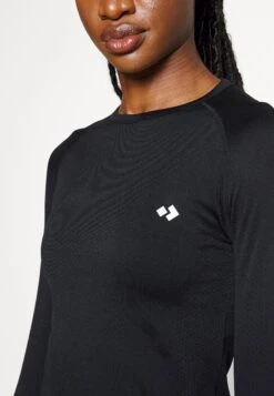 Maglietta A Manica LungaBlack Donna T-shirt E Top EV941D04N-Q11 -Even&Odd 3cc00ca87e7042719f17ec0fc6677e02