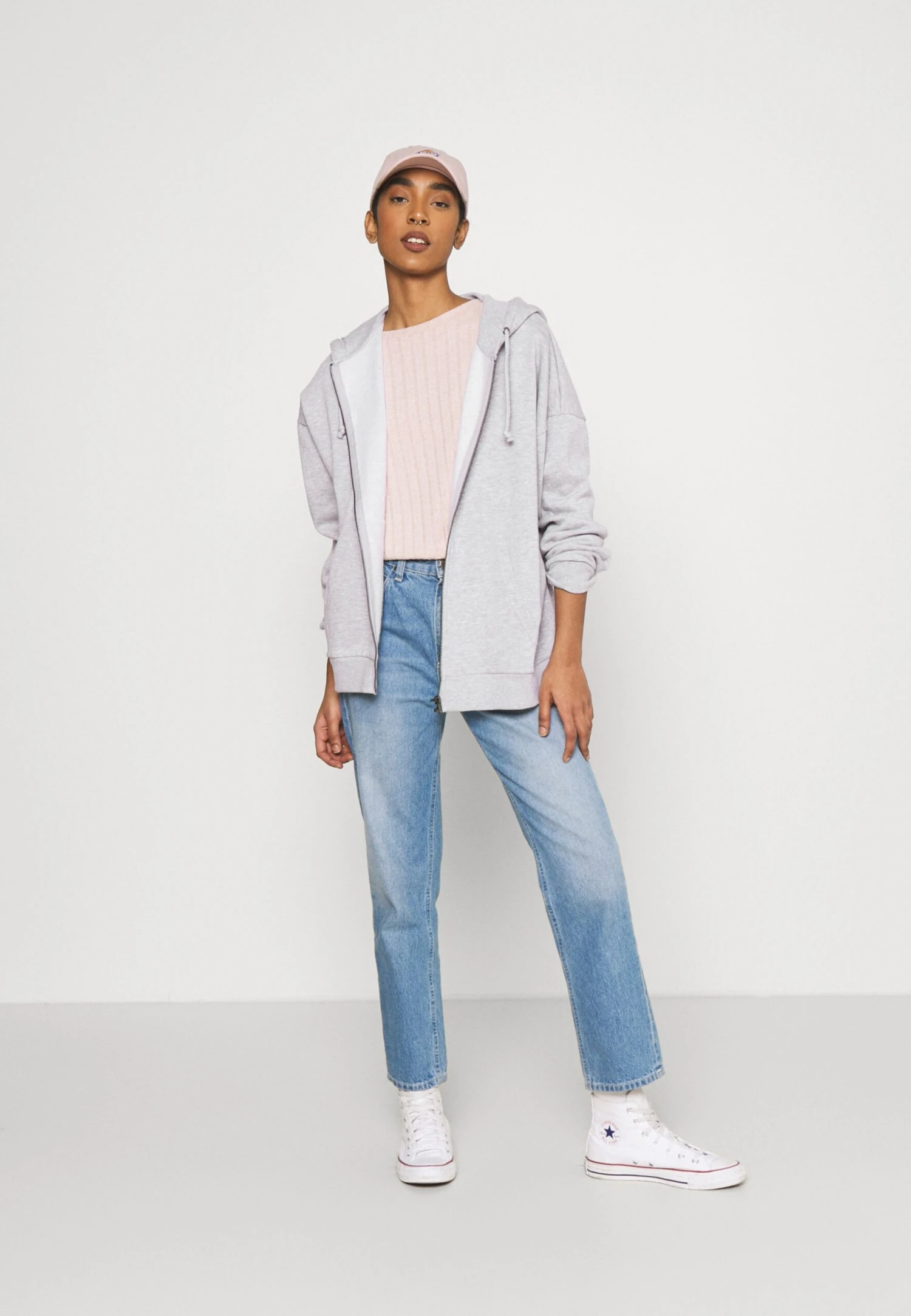 Felpa Con ZipMottled Light Grey Donna Felpe EV421J089-C11 Even&Odd Felpa Con ZipMottled Light Grey Donna Felpe EV421J089-C11 -Even&Odd 3cf944c65e674b1583d02276884ad46a scaled