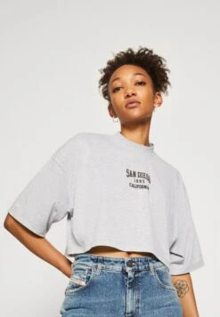 Even&Odd T-Shirt Con StampaMottled Light Grey Donna T-shirt E Top EV421D256-C11 -Even&Odd 41b075876e31406e8dd6100ac2e4e3f4