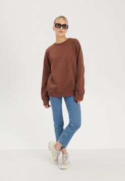 Even&Odd Felpa - Dark Brown -Even&Odd 42b6a03e9d42451d99227a6f04277bda