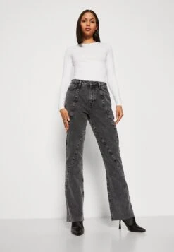 Even&Odd Jeans Bootcut - Grey Denim -Even&Odd 4983c3b8f67f425e8eeaabc8b92945f9