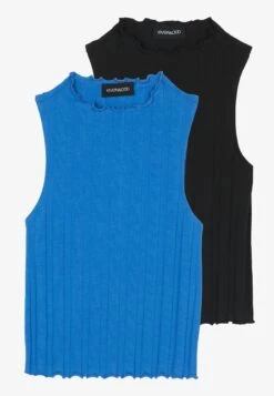 Even&Odd 2 Pack - Top - Blue / Black 5 Even&Odd 2 Pack - Top - Blue / Black -Even&Odd 4cd2039fefe1483993270c17394eb334