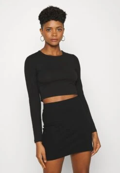 Even&Odd 2 PackMaglietta A Manica LungaWhite/Black Donna T-shirt E Top EV421D1H4-A11 -Even&Odd 539d8a79ca98480997e4ae2c003bbcd0