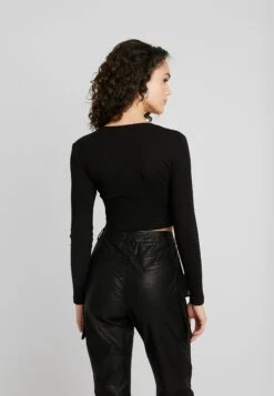 Even&Odd Maglietta A Manica LungaBlack Donna T-shirt E Top EV421D1A2-Q11 -Even&Odd 567acf1622a14548a27e3fbe093fb6b3