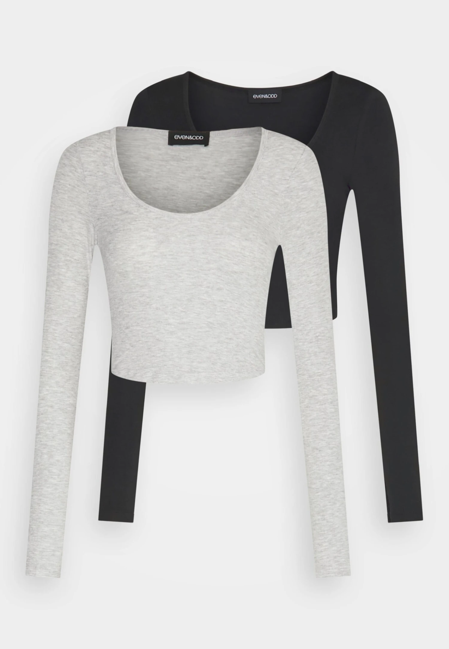 2 PackMaglietta A Manica LungaBlack/Mottled Grey Donna T-shirt e top EVF21D04X-Q11 2 PackMaglietta A Manica LungaBlack/Mottled Grey Donna T-shirt E Top EVF21D04X-Q11 -Even&Odd 577949edbe714a15bdd8bc7de045752a scaled
