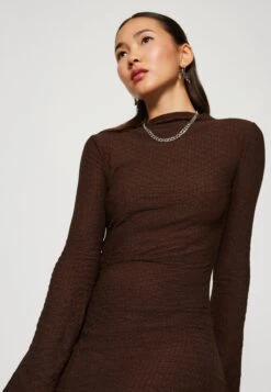 Even&Odd Vestito Di Maglina - Dark Brown -Even&Odd 59712028f35147b2ac95f7e299b5ed63