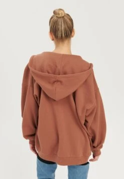 Even&Odd Felpa Con ZipBrown Donna Felpe EV421J0C7-O11 -Even&Odd 5a28381d655a4b9ab63e340b7d84c872