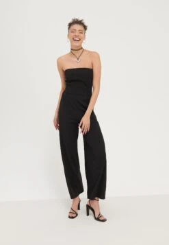 Even&Odd Bandeau Wide Leg JumpsuitTuta JumpsuitBlack Donna Tute Jumpsuit EV421T068-Q11 -Even&Odd 5f24eb3b27454cb382edcfd044d98dfb