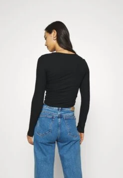 Even&Odd Maglietta A Manica LungaBlack Donna T-shirt E Top EV421D1H5-Q11 -Even&Odd 6d601a1c911546c484034fb80a400477