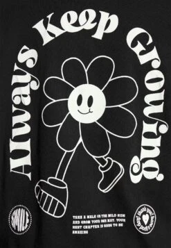 Even&Odd Liz Keep Growing Mascot / 802BlackT-Shirt Con Stampa802Black Donna T-shirt E Top EV421D254-Q11 -Even&Odd 71e34c72045347d393b273f10373fd39