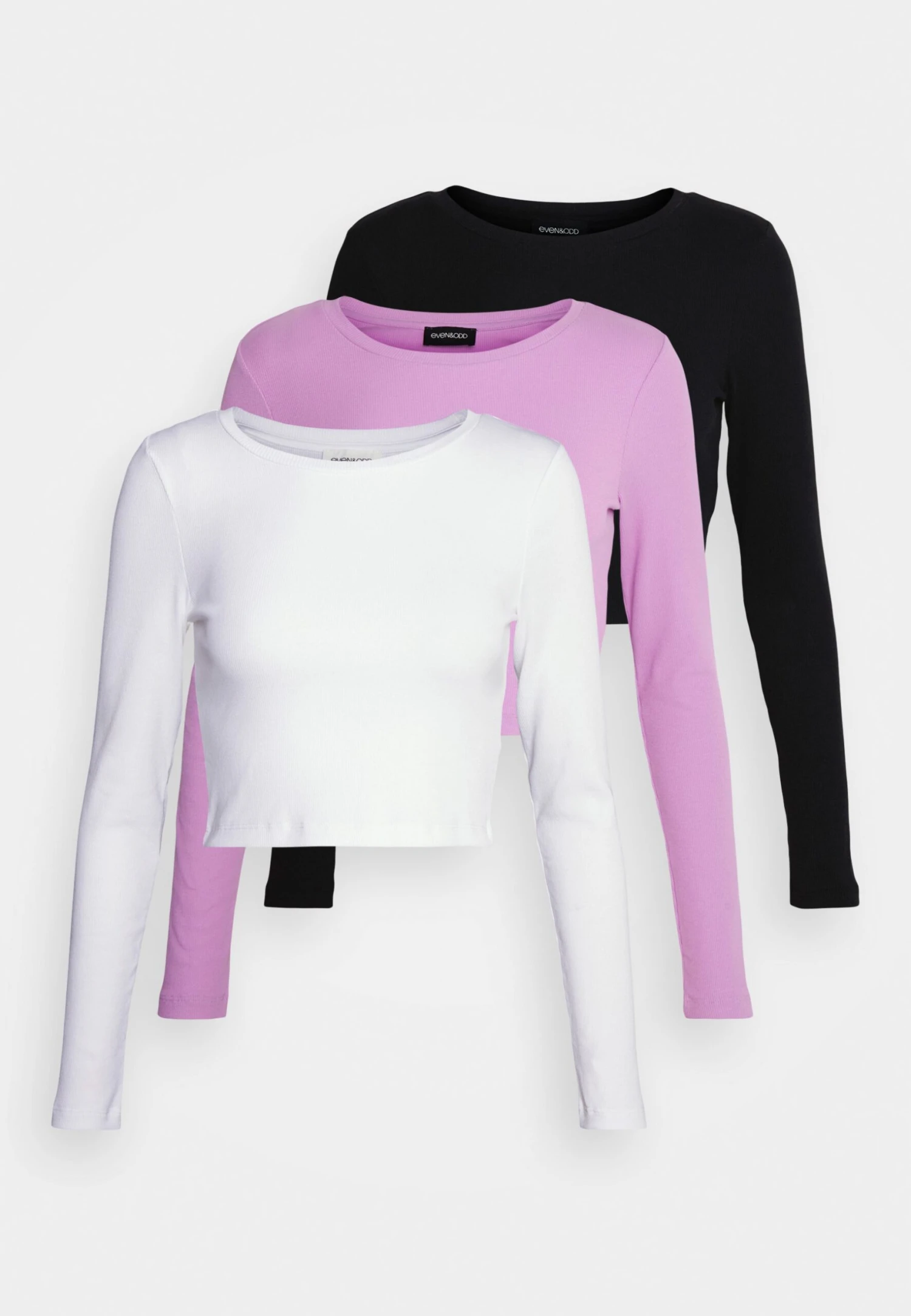 3 PackMaglietta A Manica LungaBlack/White/ Lilac Donna T-shirt e top EVF21D03J-Q13 3 PackMaglietta A Manica LungaBlack/White/ Lilac Donna T-shirt E Top EVF21D03J-Q13 -Even&Odd 73079b948777437891197b37b87150a9 scaled