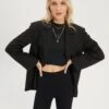 Even&Odd Oversize KurzmantelGiacca LeggeraBlack Donna Giacche E Blazer EV421U03H-Q11 -Even&Odd 78912b86aede455385aca43df3378390