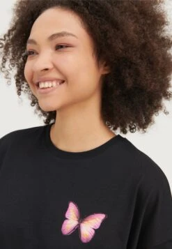 Even&Odd T-Shirt Con StampaBlack Donna T-shirt E Top EV421D25L-Q11 -Even&Odd 825b669185a841bb9a79d9e9abfcf383