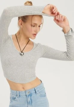 Even&Odd 2 PackMaglietta A Manica LungaBlack/Mottled Grey Donna T-shirt E Top EV421D26A-Q11 6 Even&Odd 2 PackMaglietta A Manica LungaBlack/Mottled Grey Donna T-shirt E Top EV421D26A-Q11 -Even&Odd 8ada28c10d744c9580cb9c02e0767163