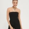Even&Odd Bandeau Wide Leg JumpsuitTuta JumpsuitBlack Donna Tute Jumpsuit EV421T068-Q11 -Even&Odd 913d547c7ef5464f8bb0238a00cf86c2