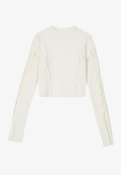 Even&Odd Maglietta A Manica LungaOff-White Donna T-shirt E Top EV421D24O-A11 -Even&Odd 91f787cc226946a1be62ffa8cf0dd9e5