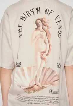 Even&Odd Liz Venus Back PrintT-Shirt Con StampaBeige Donna T-shirt E Top EV421D248-B11 -Even&Odd 94401fdfe19740c68372047c138e0099