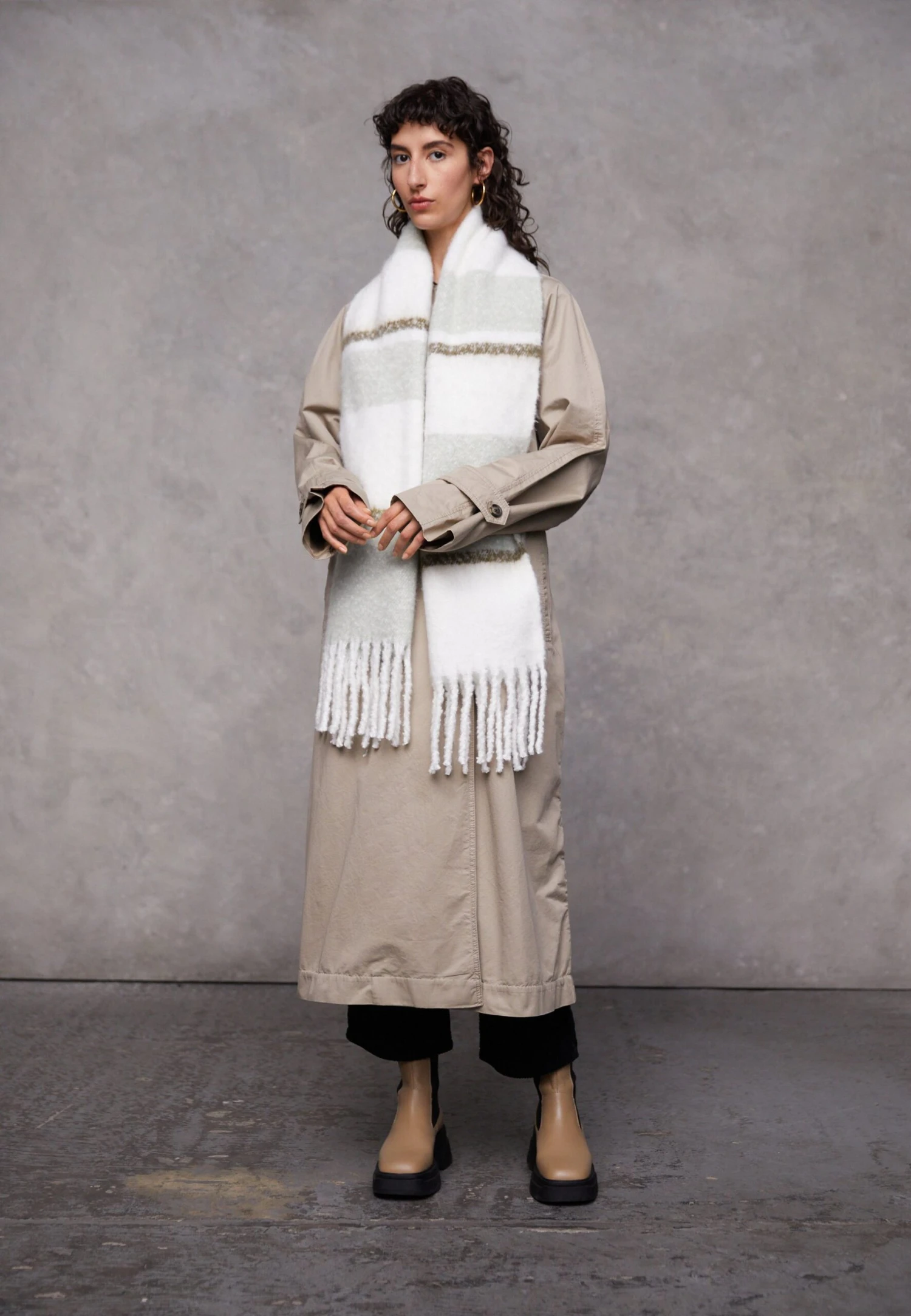 Sciarpa - Green/White Even&Odd Sciarpa - Green/White -Even&Odd 971e2ae7d2014f90a062e0641cfb8b27 scaled