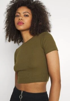 Even&Odd 3 PackT-Shirt BasicBlack/White/Khaki Donna T-shirt E Top EV421D1CU-Q11 -Even&Odd 98c7c1ba5e044ea7805316831f2855ba