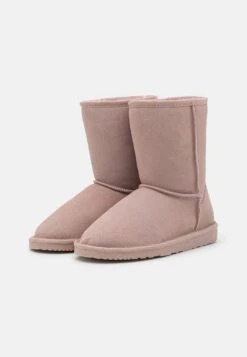 Even&Odd Leather - Stivaletti - Rose Gold Coloured -Even&Odd 99816b3b51634575bd86b39901b7e8bf