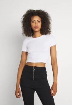 Even&Odd 3 PackT-Shirt BasicBlack/White/Khaki Donna T-shirt E Top EV421D1CU-Q11 -Even&Odd aecdf9c4d1fb4164bb395bcd2dace862