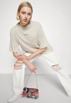 Even&Odd Liz Venus Back PrintT-Shirt Con StampaBeige Donna T-shirt E Top EV421D248-B11 -Even&Odd b42fb70ada3943a59727857f8ece221e