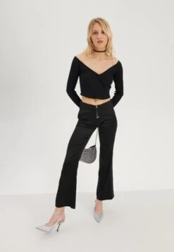 Even&Odd Maglietta A Manica LungaBlack Donna T-shirt E Top EV421D271-Q11 -Even&Odd c53ac6e766ef4c649435684566975be7