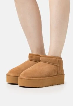 Even&Odd Leather TronchettiBeige Donna Stivaletti EV411X02B-B11