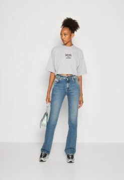 Even&Odd T-Shirt Con StampaMottled Light Grey Donna T-shirt E Top EV421D256-C11 -Even&Odd cc5e55ad6c1e4e23a3243d95f79d089d