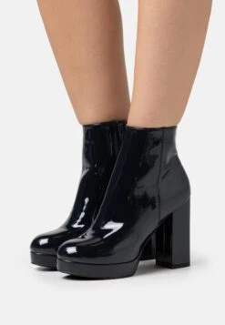 Even&Odd Stivaletti Con Plateau - Dark Blue