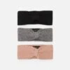 Even&Odd 3 PackBerrettoBlack/Grey/Light Pink Donna Cappelli E Foulard EV451B04X-Q12 -Even&Odd cfacfda7690d4221bb5722a7756648f7