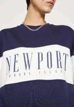 Even&Odd FelpaDark Blue/White Donna Felpe EV421J0DQ-K11 -Even&Odd d001fdbaef404bd0ace90364cebbfb6c