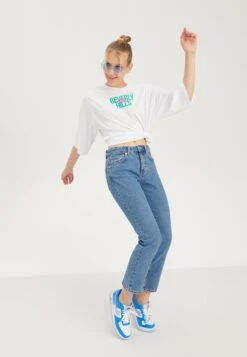 Even&Odd T-Shirt Con StampaWhite Donna T-shirt E Top EV421D26Z-A11 -Even&Odd d0fd5b2683644cd3b9a9989a5f51337a