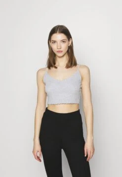 Even&Odd Strappy Lettuce Crop 3 PackTopBlack/White/Grey Donna T-shirt E Top EV421D1KZ-Q11 -Even&Odd d1eb9dfbe7ef4753888eec1cae96daf4