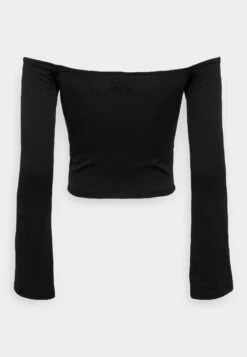 Even&Odd Longsleeve Shoulder DropWhiteTopBlack Donna T-shirt E Top EV421D21C-Q11 -Even&Odd d3db85d8363049e78c5cd484df03524e