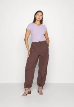 Even&Odd 2 PackT-Shirt BasicBlack/Purple Donna T-shirt E Top EV421D24U-Q11 -Even&Odd d9c9f6fe83f245dc990fc3d5474c0afd