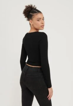 Even&Odd MaglioneBlack Donna Maglieria EV421I0HC-Q11 -Even&Odd daf1177b80a74c65aa56d1433c761160