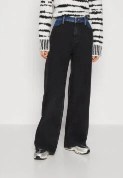 Even&Odd Jeans A ZampaBlue Black Denim Donna Jeans EV421N06D-K11