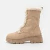 Stivaletti Con PlateauBeige Donna Stivaletti EVC11X00I-B11