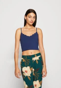 Even&Odd 2 PackTopWhite/Dark Blue Donna T-shirt E Top EV421D1VK-A11 -Even&Odd e62b86bcf47e4344bccb831541fbc7ca