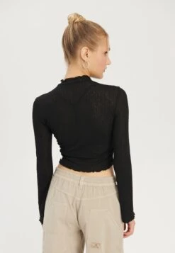 Even&Odd Maglietta A Manica LungaBlack Donna T-shirt E Top EV421D270-Q11 4 Even&Odd Maglietta A Manica LungaBlack Donna T-shirt E Top EV421D270-Q11 -Even&Odd ea89b2c963b941a4b1e4d6849917550f