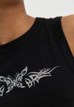 Even&Odd TopBlack Donna T-shirt E Top EV421D23U-Q11 -Even&Odd f01e13eb44a04278a1270af9b32469d6