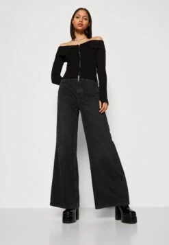 Even&Odd Jeans A ZampaBlack Denim Donna Jeans EV421N06F-Q11 -Even&Odd f380f80f8ee54dd0aa4895999d27e6fb